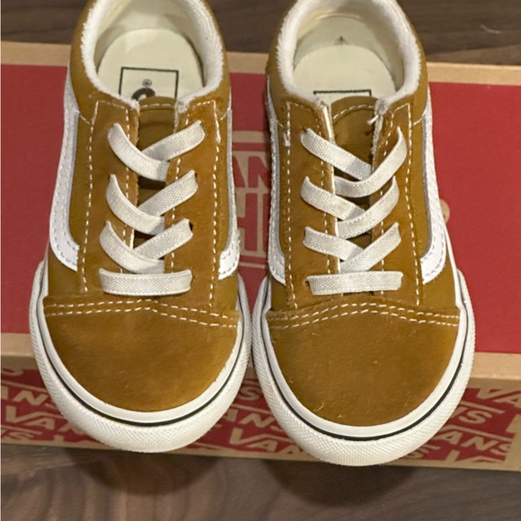 Vans Other - Mustard Color Toddler Vans. Size 7c.